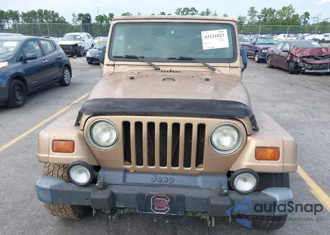1999 Jeep Wrangler Sahara из США, поврежденный, VIN 1J4FY49S5XP462970